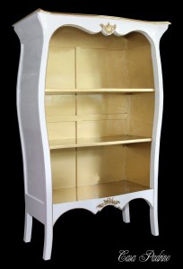 Casa Padrino Barock Bücher Regal Schrank - Büro Einrichtung