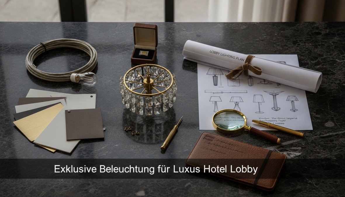 Exklusive Beleuchtung für Luxus Hotel Lobby: 7 Premium-Lösungen