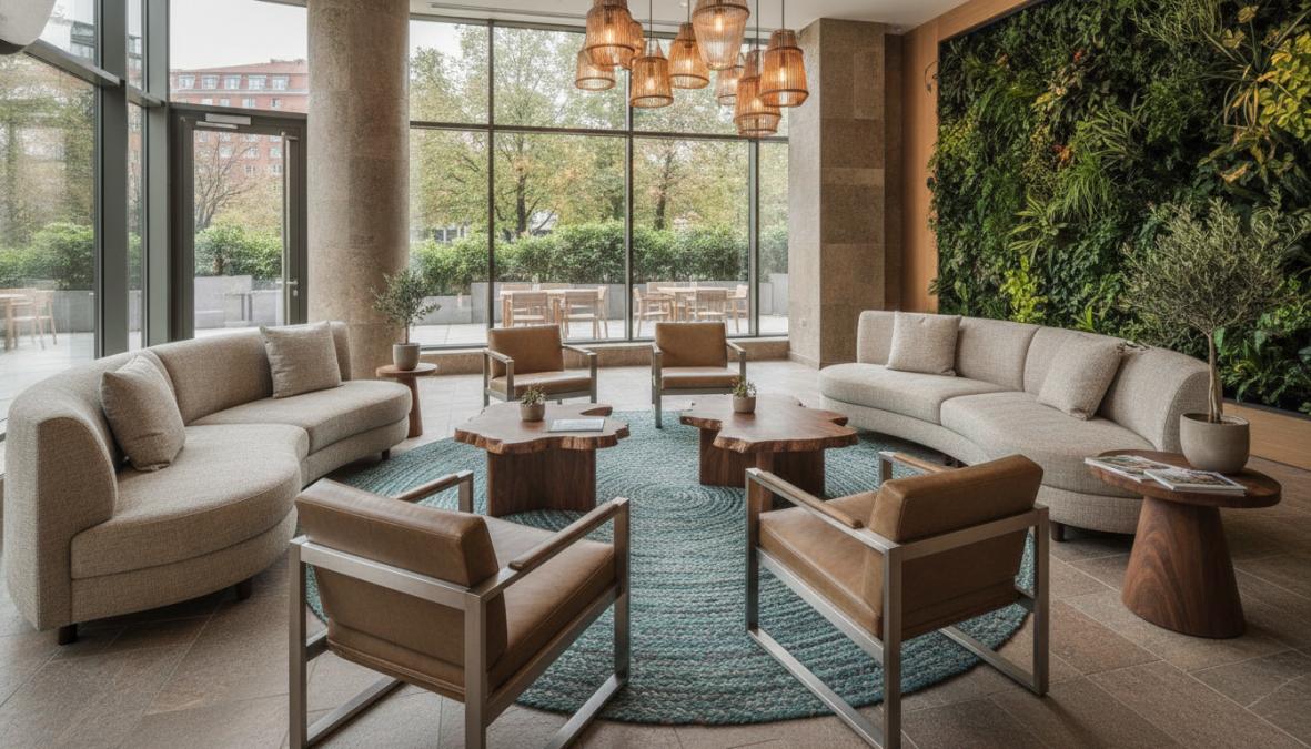 Hotelmöbel Design Trends 2026: Luxus trifft Nachhaltigkeit