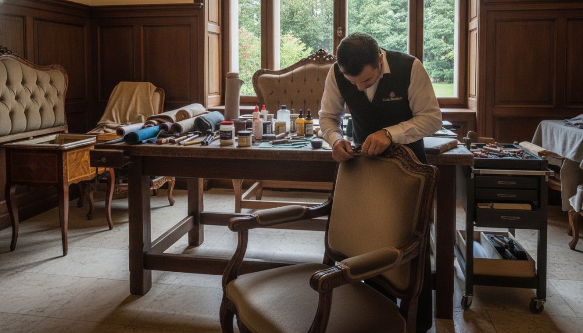 Reparatur von Luxusmöbeln im Hotel: Leitfaden