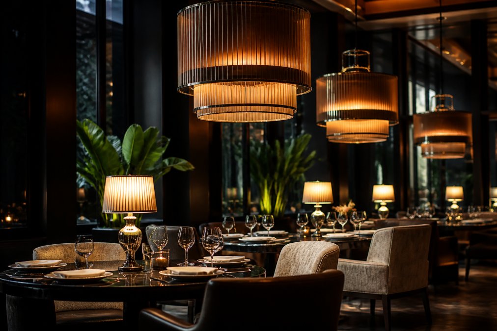 Luxusbeleuchtung für exklusive Restaurants