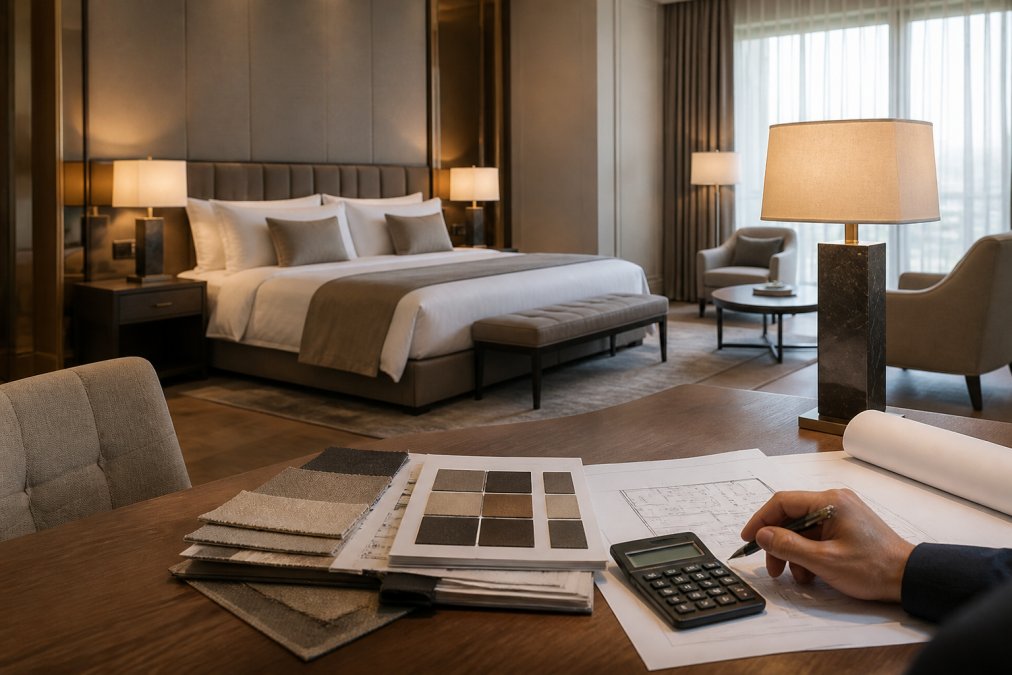 Hotel Einrichtung Kosten pro Zimmer: Der Leitfaden 2026