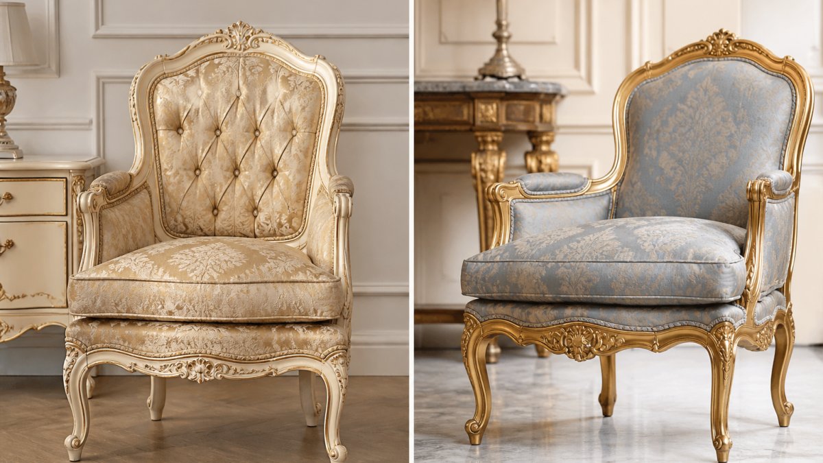 Nostalgie Palast vs. Louis XV Möbel: Der Stilvergleich